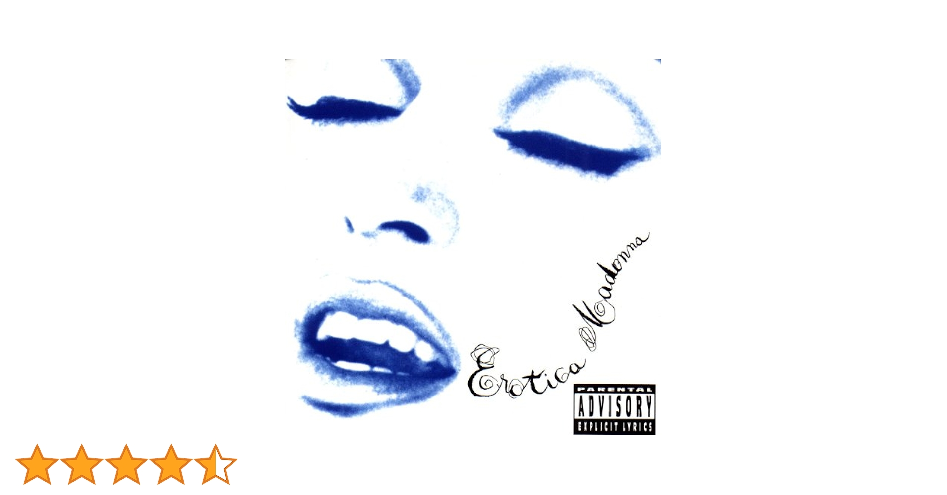 マドンナ　Erotica　SWLF-0499　韓国製オフィシャルCD マドンナ Erotica SWLF-0499 韓国製オフィシャルCD